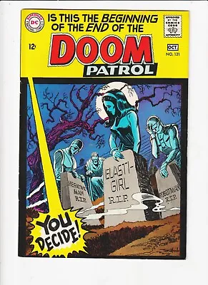 Buy DOOM PATROL #121 DCU'S MUTANTS DC 1968 SILVER AGE Comic EVERYBODY DIES, +122 • 31.98£