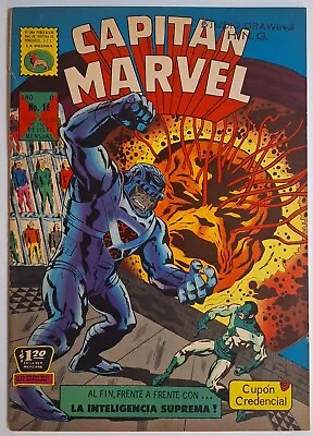 Buy Captain Marvel #16 Don Heck Art - Capitan Marvel #16 La Prensa 1970 Georgeus! • 79.44£