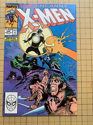 Buy Uncanny X-Men #249 - 1st Appearance Whiteout (Marvel Oct. 1989) • 2.89£