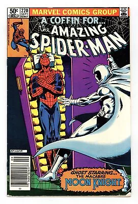 Buy Amazing Spider-Man #220N VG+ 4.5 1981 • 17.39£