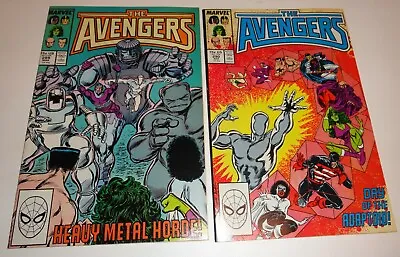 Buy Avengers #289,290 Buscema/palmer  Nm 9.4/9.6 White Pages 1988 • 15.50£