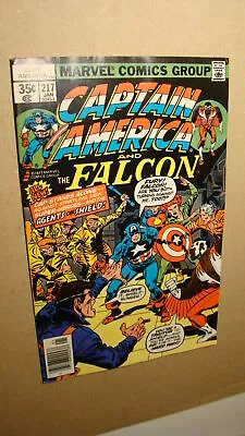 Buy Captain America 217 *nice Copy* 1st Appearance Quasar Texas Twister Vamp Marvel • 19.99£