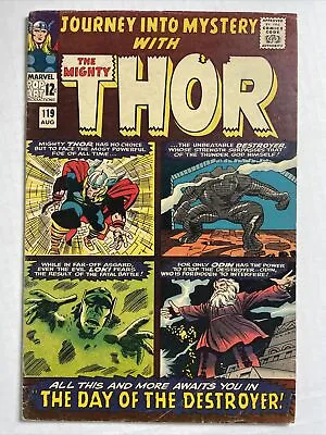 Buy Journey Into Mystery With Thor #119 VG/F 1964 Marvel Comics 2nd Destroyer • 79.30£