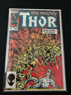 Buy The Mighty Thor # 344 Marvel Comics 1984  1st Appearance Of Malekith • 7.39£
