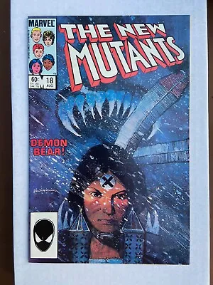Buy New Mutants #18 Comic Book  1st Cameo App Warlock, 1st FullApp Demon Bear • 6.41£