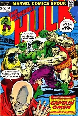Buy Marvel Comics The Incredible Hulk Vol 1 #164A 1973 5.0 VG/FN 🔑 • 18.35£