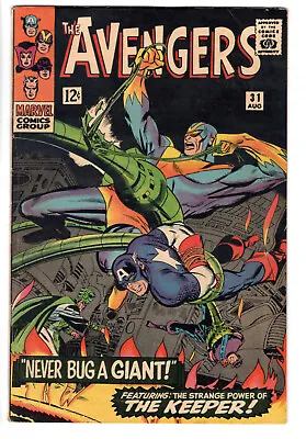 Buy Avengers #31 (1966) - Grade 6.0 - Never Bug A Giant - Don Heck Cover! • 47.32£