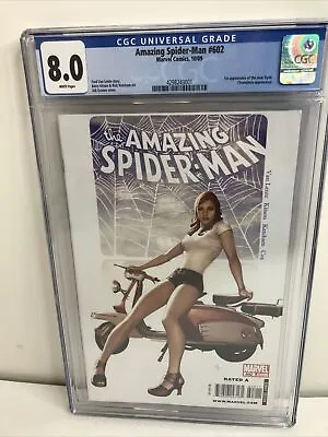 Buy Amazing Spider-Man #602 Marvel Comics 1st Appearance Slyde Chameleon CGC 8.0 • 39.44£