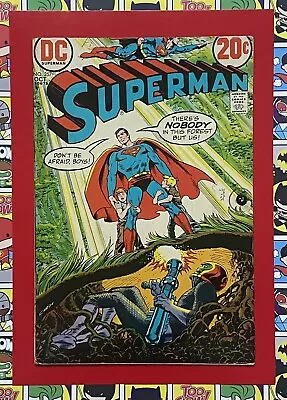 Buy Superman #257 - Oct 1972 - Brainiac Appearance! - Vg- (3.5) Detached Top Staple! • 7.99£