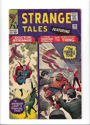 Buy Strange Tales # 133 Very Good [1965] Fantastic Four/Doctor Strange • 14.95£
