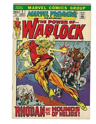 Buy Marvel Premiere #2 1972 FN+ Or Better Beauty! Power Of Warlock! (Pre #1) Combine • 15.98£