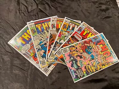 Buy The Mighty Thor 254, 256-258, 260, 284 Mid-High Grade Lot Bronze Age Lot Of 6 • 31.66£