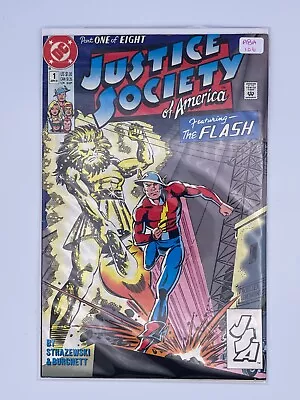 Buy Justice Society Of America Featuring The Flash - #1 - 1991 - DC Comics - ABA106 • 3£