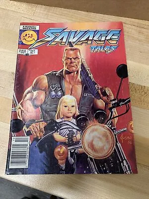 Buy Savage Tales Vol.2 #7 Marvel Magazine Oct 1986 John Severin Gray Morrow Box 63 • 6.32£