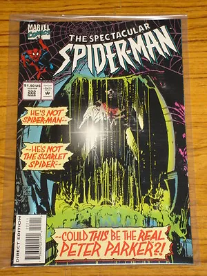 Buy Spiderman Spectacular #222 Vol1 Marvel Comics March 1995 • 2.99£