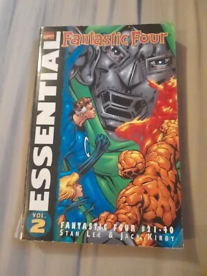 Buy Essential Fantastic Four Vol. 2 Volume 2 Classic Marvel Comics Stan Lee #21-40 • 9.50£