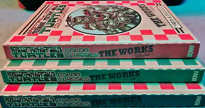 Buy Teenage Mutant Ninja Turtles Color Classics The Works Volume 1 2 3 • 260£