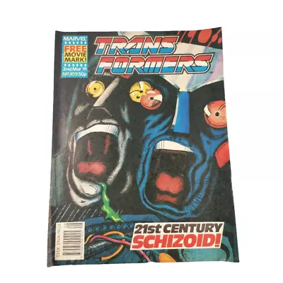 Buy Transformers UK #309 Marvel UK 2nd March 1991 Comic G1 MTMTE British Weekly • 13.99£