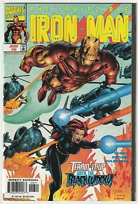 Buy Iron Man #6 - Marvel 1998 - Volume 3 - Kurt Busiek [Ft. Black Widow] • 5.89£