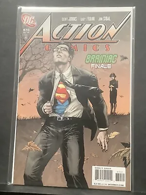 Buy Action Comics - #870 - Brainiac Finale - DC Comics - 2008 - VF/NM • 3.20£
