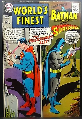 Buy World's Finest #171 1967 Silver Age 4.5 Vg+ The Origin Of Weaponizing Kryptonite • 9.50£