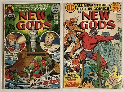 Buy NEW GODS (Vol. 1) #6 VF- 7.5 & #10 VF 8.0 JACK KIRBY Bronze Age 1972 DC Comics • 22.13£