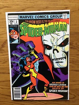 Buy Spider-Woman 3 (1978) 1st Brother Grimm • 20£