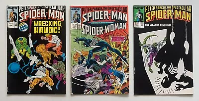 Buy Spectacular Spider-man #125, 126 & 127 (Marvel 1987) 3 X FN / FN- Comics • 13.46£