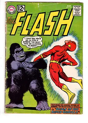 Buy Flash #127 (1962) - Grade 2.5 - Gorilla Grodd Appearance - Carmine Infantino! • 31.60£