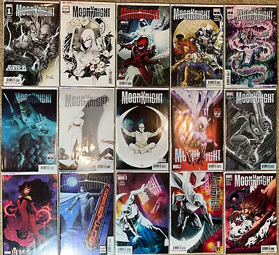 Buy 15 Moon Knight Comics: 2021 Jed MacKay #1-17 (no 8,14), NM, Nice Variants/1:25ri • 27.63£
