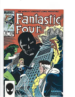 Buy FANTASTIC FOUR # 278 * DR. DOOM ! *MARVEL COMICS * 1985 * JOHN BYRNE Story & Art • 3.17£