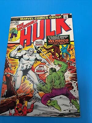 Buy Incredible Hulk #162  First Wendigo  Overall Fine  Read Description   Ebay Live • 54.69£