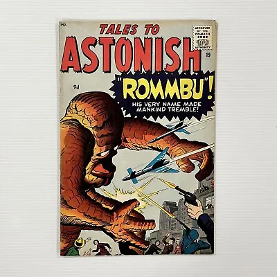 Buy Tales To Astonish #19 1961 VG Pence Copy Ditko Art *Rusted Staples* • 80£