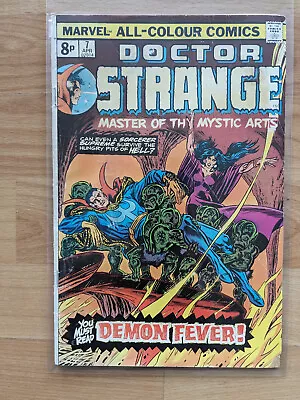 Buy Marvel Comics Doctor Strange #7 1975 Bronze Age VG • 4£