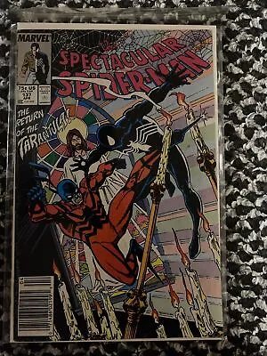 Buy Spectacular Spider-Man #137 (Marvel) The Return Of The Tarantula! G/VG Newstand • 2.75£