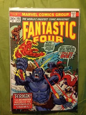 Buy Fantastic Four #145 FNVF (Apr 1974, Marvel) • 5.92£