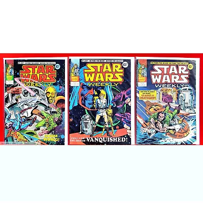 Buy Star Wars Weekly # 23 24 25   3 Comics A Good Gift 19 7 78 UK 1978 (Lot 2199 . • 26.13£
