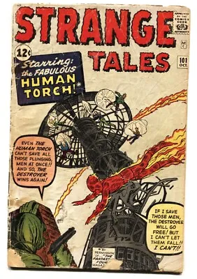 Buy Strange Tales #101 - 1962 - Marvel - G- - Comic Book • 198.24£