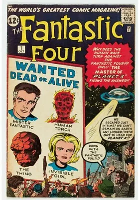 Buy Fantastic Four #7 (Marvel, 1962) Condition: VG. First Appearance Of Kurrgo. . • 495£