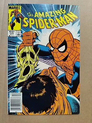 Buy Amazing Spider-Man #245 Newsstand 1st Full App. & Death Hobgoblin FN/VF • 11.04£