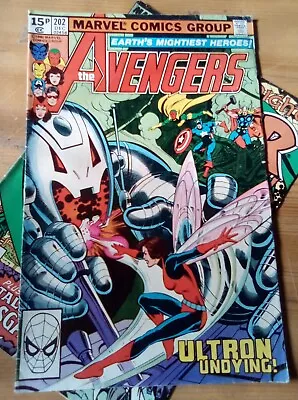 Buy Avengers 202 1980 VF Marvel Comics George Perez Ultron Thor - P&P Discounts • 0.99£