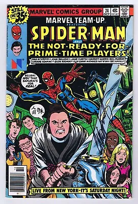 Buy Marvel Team-Up #74 FN Signed W/COA By Chris Claremont 1978 Marvel Comics • 37.51£