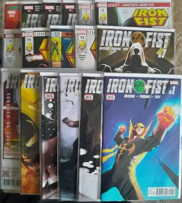 Buy Iron Fist Vol 5 Complete + FREE Power Man Iron Fist All 15 1-7, 73-80 + 73B • 28£