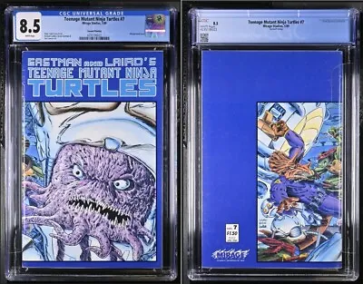 Buy Teenage Mutant Ninja Turtles #7 (Mirage Studios 1989) CGC 8.5 Second Printing • 70.95£