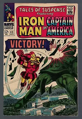 Buy Marvel Comics Tales Of Suspense 83  FN+  1966 Avengers Iron Titanium Man • 59.99£