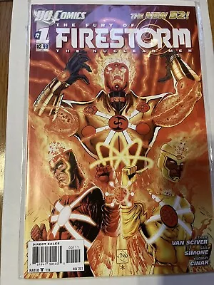 Buy The Fury Of Firestorm: The Nuclear Men #1 Nov. 2011 DC Comics • 1.59£