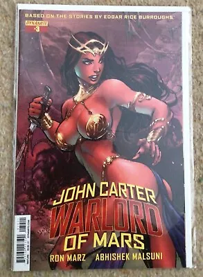 Buy Dynamite Entertainment John Carter Warlord Of Mars #3a Variant Cover (2014) • 5£