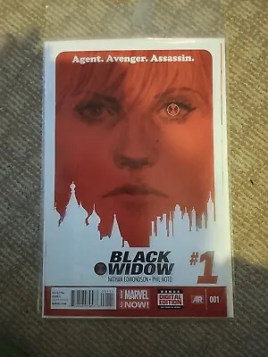 Buy Black Widow #1 (6th Series 2014) Marvel Now 1st First Print Edmonson Noto NM • 10£