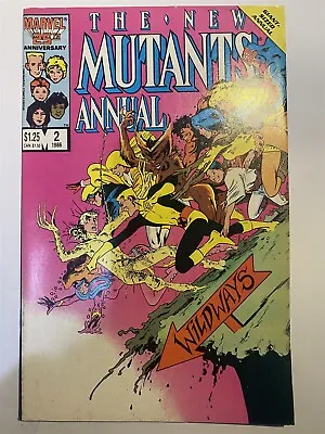 Buy THE NEW MUTANTS ANNUAL #2 1st Psylocke X-Men Marvel Comics 1986 VF/VF+ • 29.95£