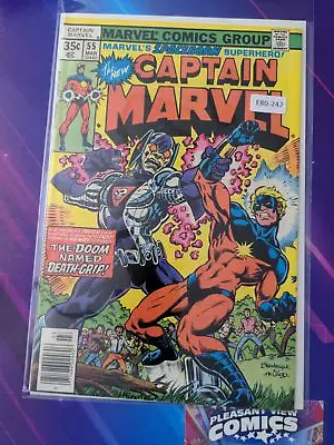 Buy Captain Marvel #55 Vol. 1 High Grade 1st App Newsstand Marvel Comic Book E80-242 • 12.64£